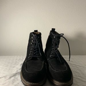 Mens Size 12! Black Boots Made By BASS.